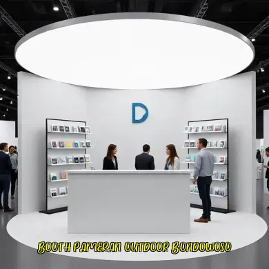 Booth Pameran Outdoor Bondowoso